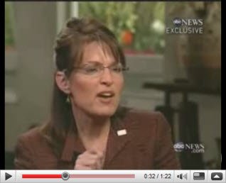 Sarah Palin, image by ABC News